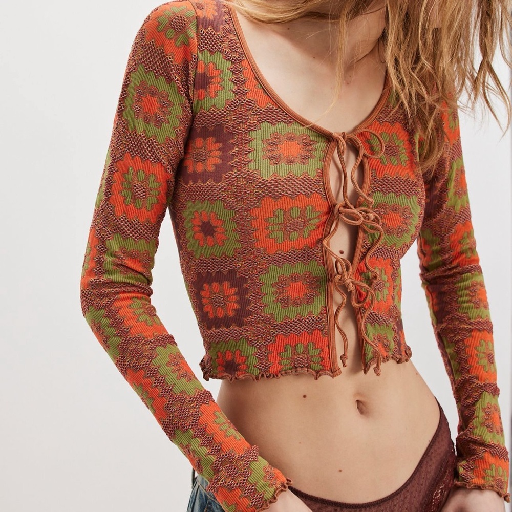 Free people free for all cardi XS